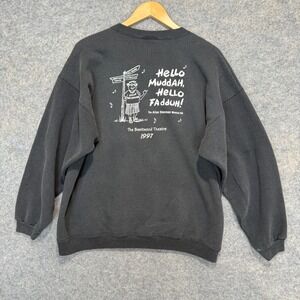 Vintage Allan Sherman‎ Musical Sweatshirt Adult XL Muddah Fadduh 90s Brentwood